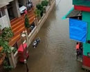 Heavy rains pound Mumbai, local trains hit